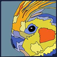 Freie Illustration Papagei